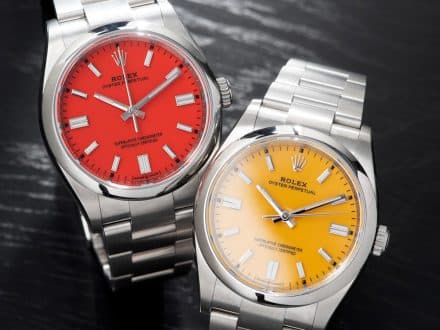 Colourful Rolex Oysters