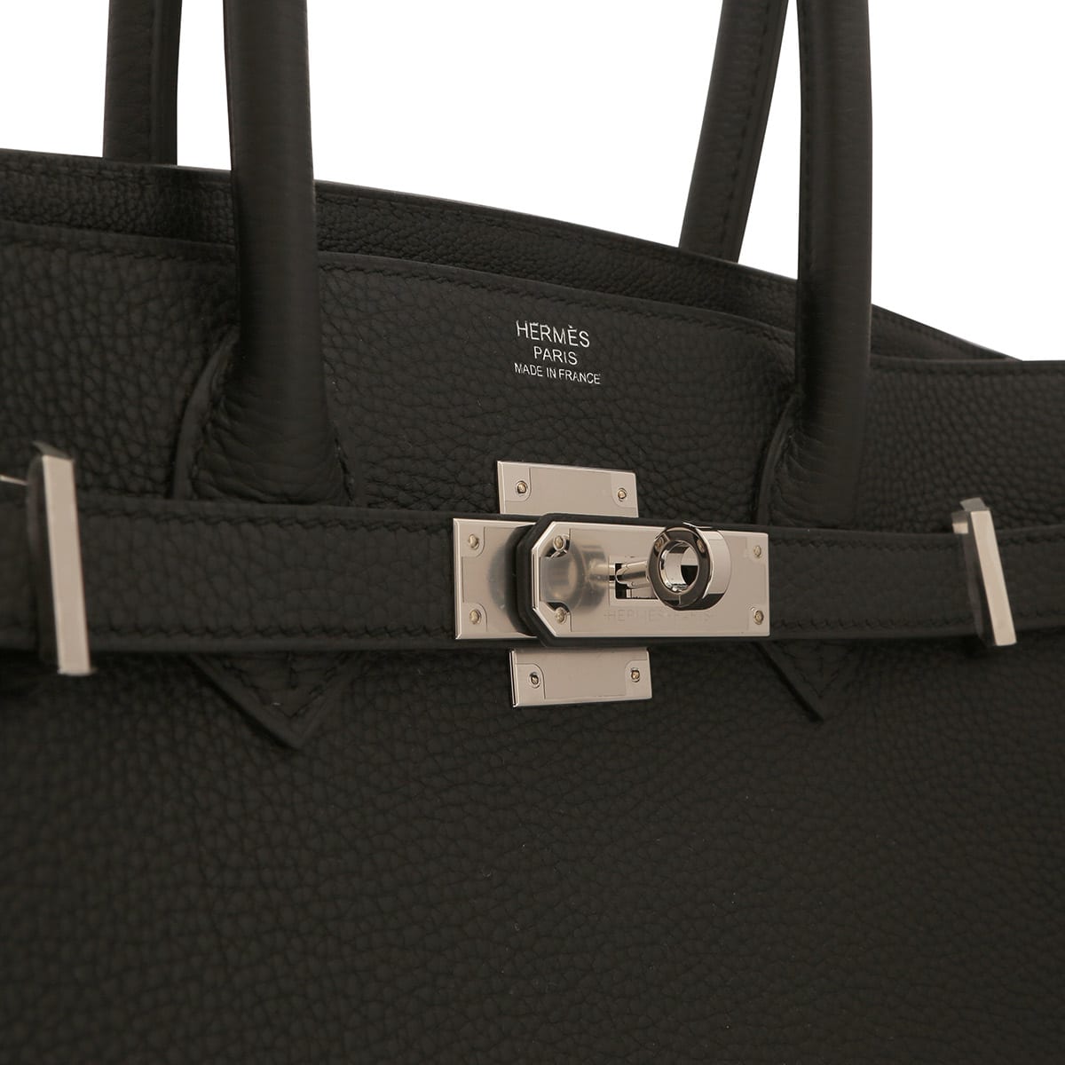 Hermes Birkin Bag 25 Black Togo Silver Hardware in 2023
