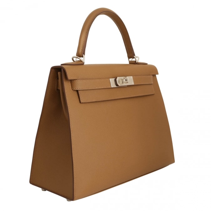 Hermes Kelly 28 Sellier Bag | Biscuit Epsom Leather | Brand New