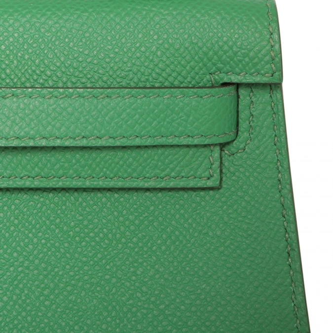 Handbag Kelly Mini Hermès Leather for woman