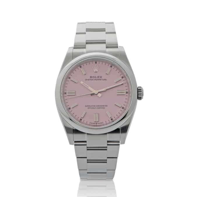 Rolex Oyster Perpetual 36mm Pink Dial 126000 – GB10334M
