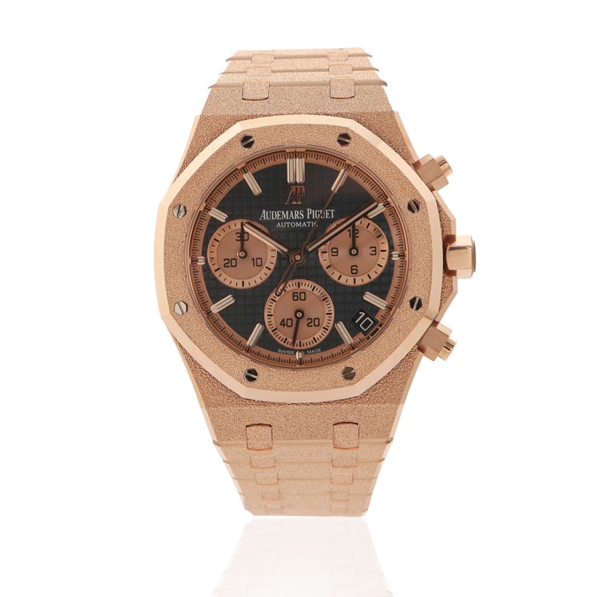 Audemars Piguet Royal Oak Chrono Frosted – 26239OR.GG.1224OR.01 – GB10362M
