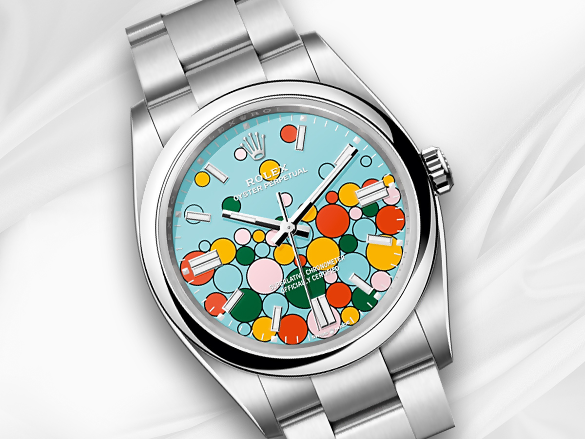Rolex Releases New Oyster Perpetual Watches With 'Celebration