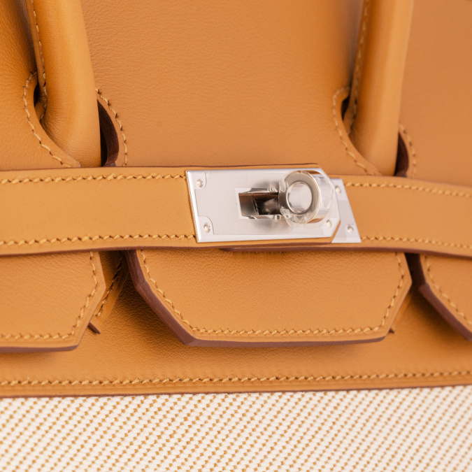 Hermes Birkin Bag Epsom Leather Gold Hardware In Beige