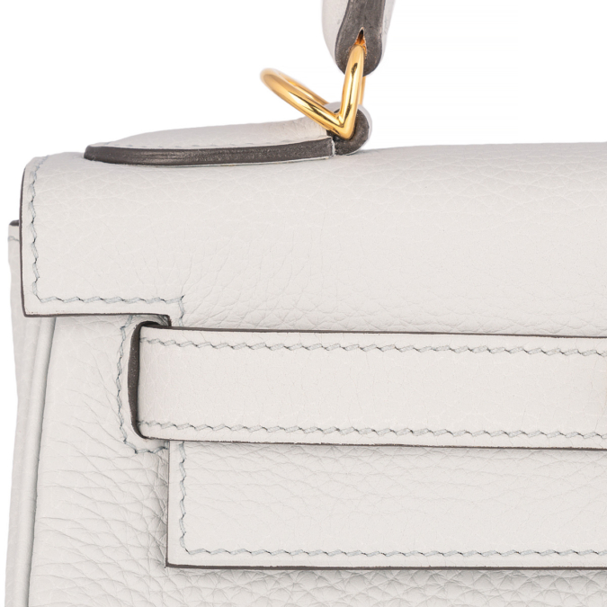 Hermès Hermes Kelly bag 25 Sellier Beige Leather ref.816528 - Joli Closet