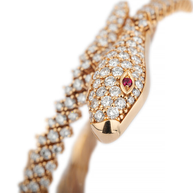 SH-SC55004943-1 - 14k Rose Gold Diamond Bracelet – H.L. Gross