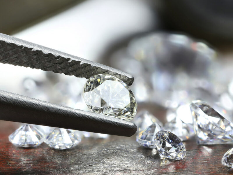 The 4 Cs of Diamonds - cut, colour, clarity and carat weight