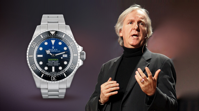 The Rolex Sea-Dweller Deepsea D-Blue Dial, designed to honour James Cameron’s Deepsea Challenge