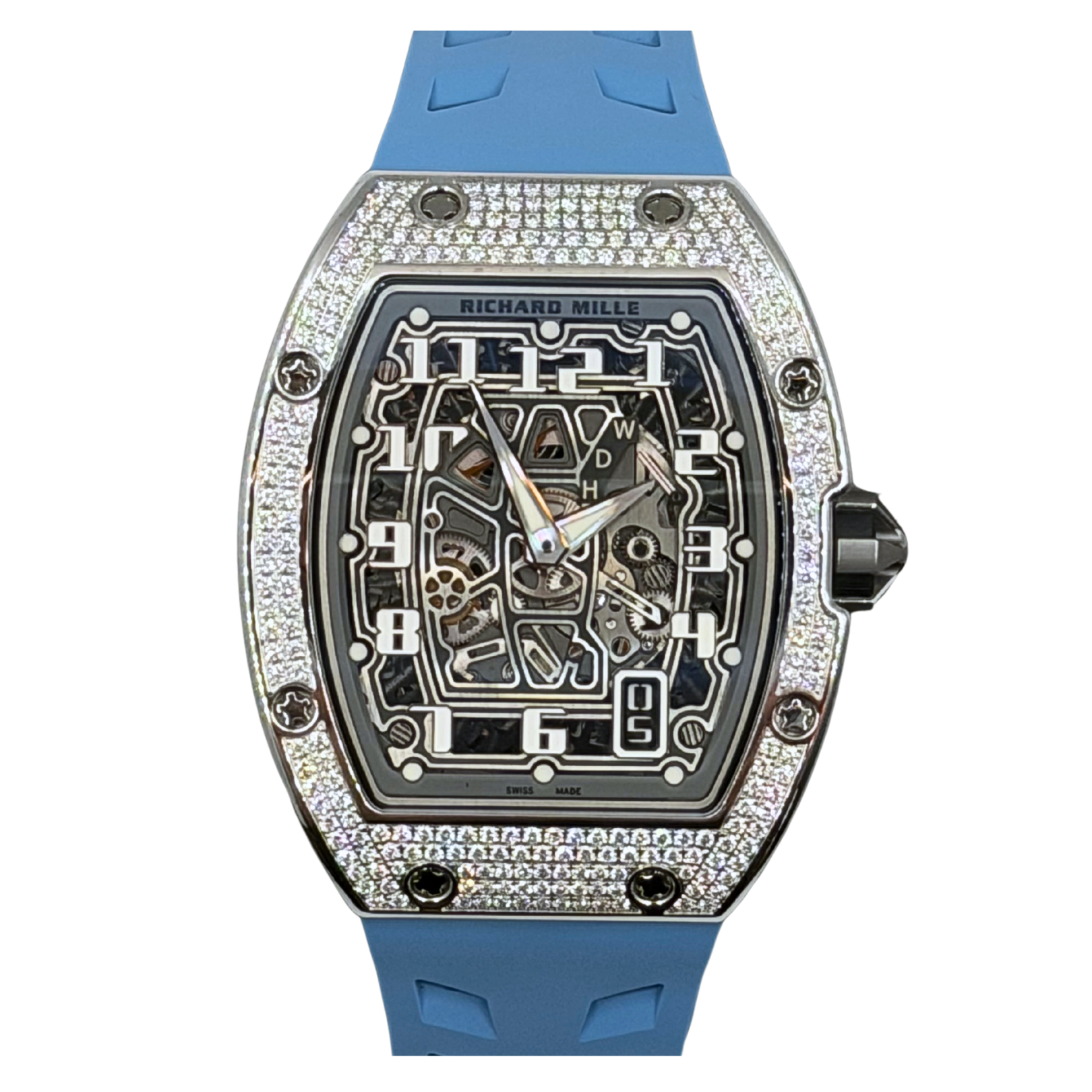 Richard Mille RM67-01 White Gold Full Pave – GB10819M