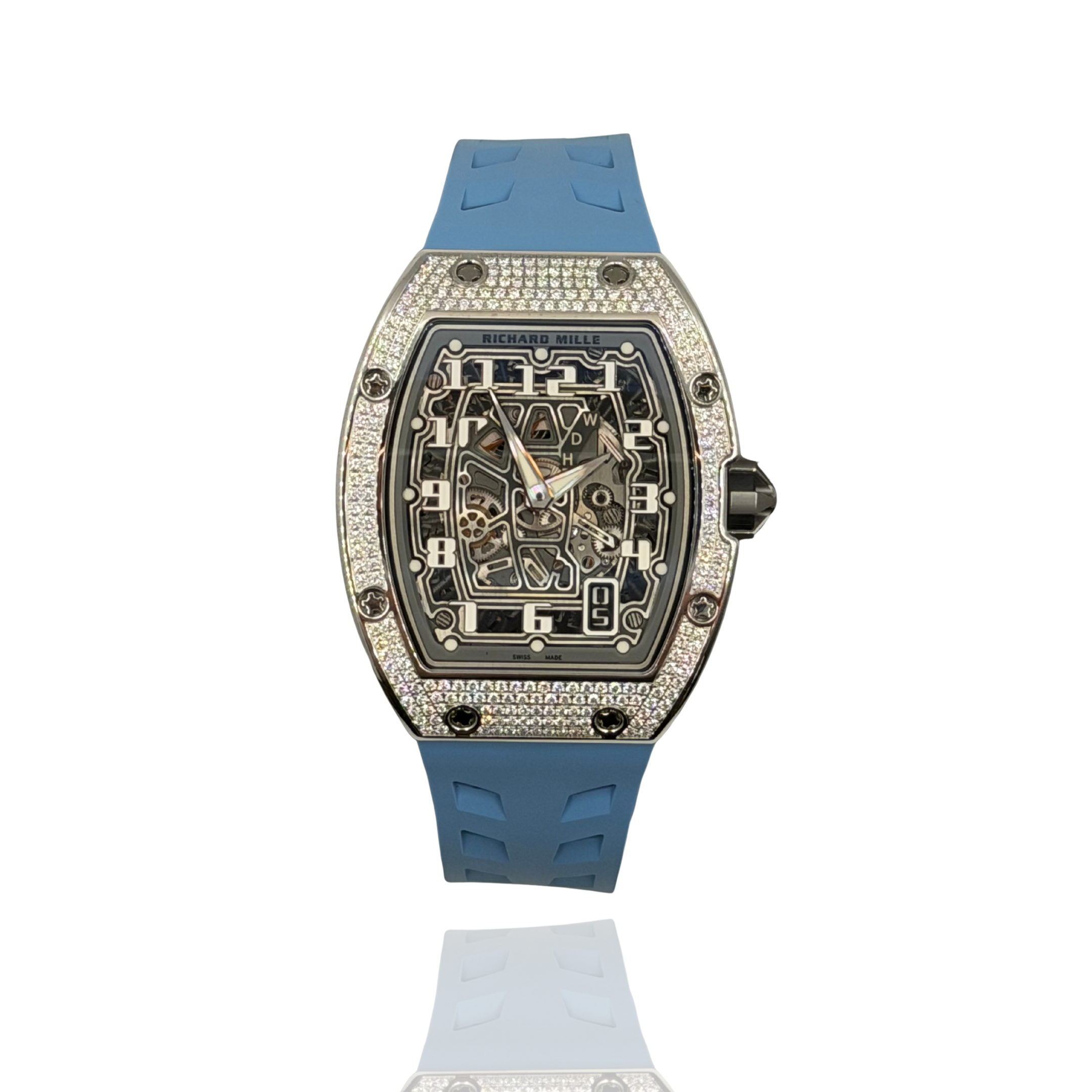 Richard Mille RM67-01 White Gold Full Pave – GB10819M