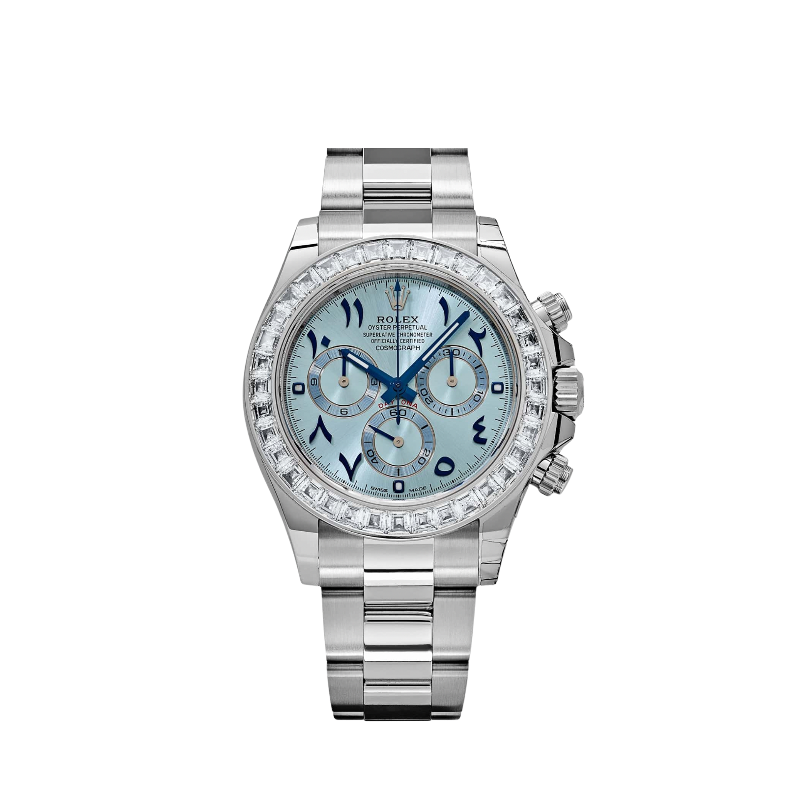 Rolex Daytona 126576TBR Arabic Ice Blue Dial – GB10921M