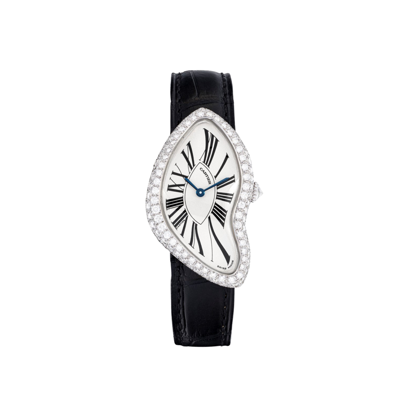 Cartier Crash Rare White Gold Diamond NSO WJCH0007