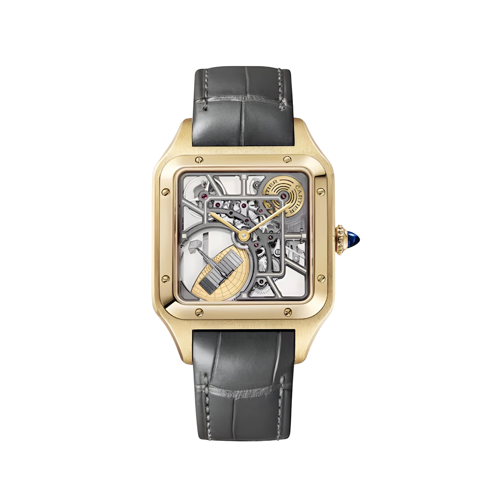 Cartier WHSA0043 Santos Dumont YG – GB50049