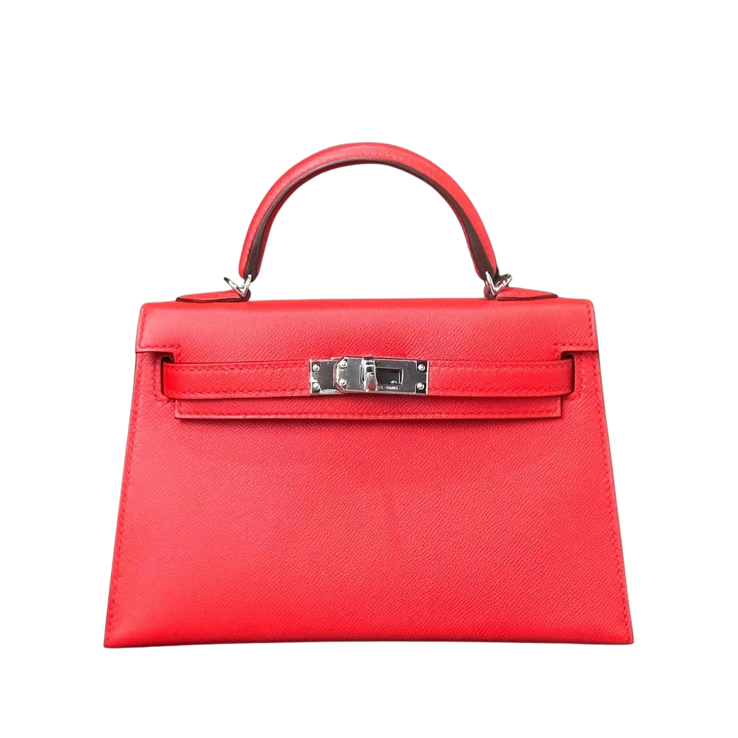 Hermes Mini Kelly Epsom Rouge De Coeur – GB50069